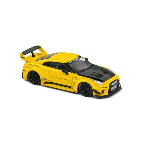 Nissan GTR35 Liberty Walk Silhouette '19, (Geel) - 1:43 - Solido