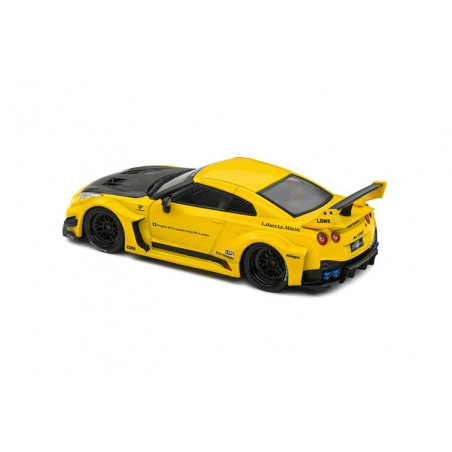 Nissan GTR35 Liberty Walk Silhouette '19, (Geel) - 1:43 - Solido