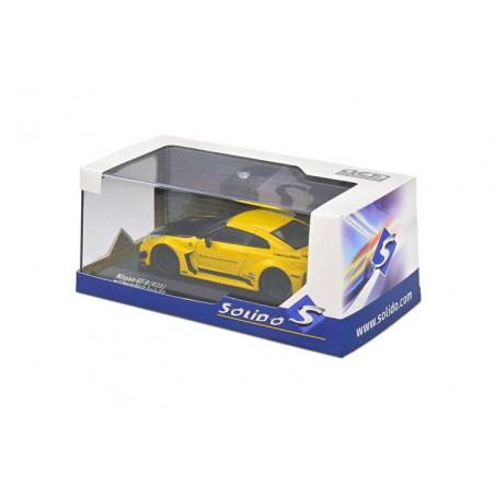 Nissan GTR35 Liberty Walk Silhouette '19, (Geel) - 1:43 - Solido