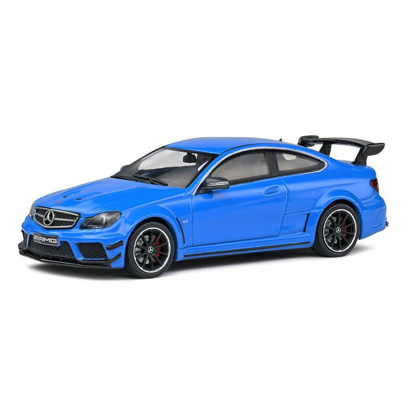 Mercedes Benz C63 AMG Black Series '12 (Blauw) - 1:43 - Solido