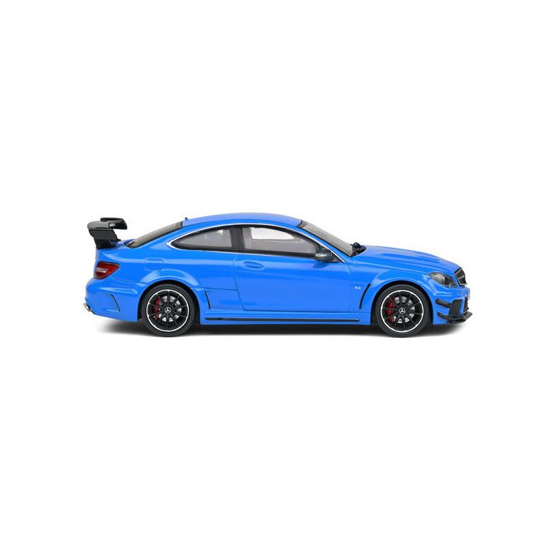 Mercedes Benz C63 AMG Black Series '12 (Blauw) - 1:43 - Solido