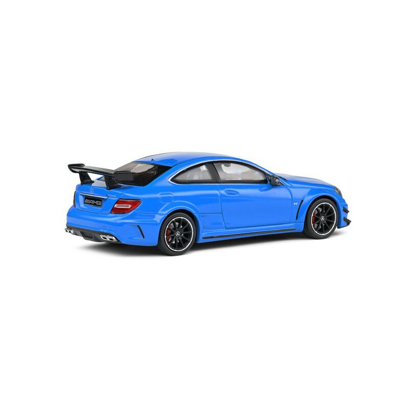 Mercedes Benz C63 AMG Black Series '12 (Blauw) - 1:43 - Solido