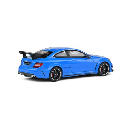 Mercedes Benz C63 AMG Black Series '12 (Blauw) - 1:43 - Solido