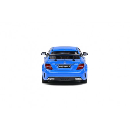 Mercedes Benz C63 AMG Black Series '12 (Blauw) - 1:43 - Solido