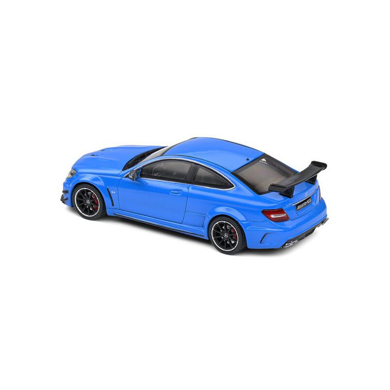 Mercedes Benz C63 AMG Black Series '12 (Blauw) - 1:43 - Solido