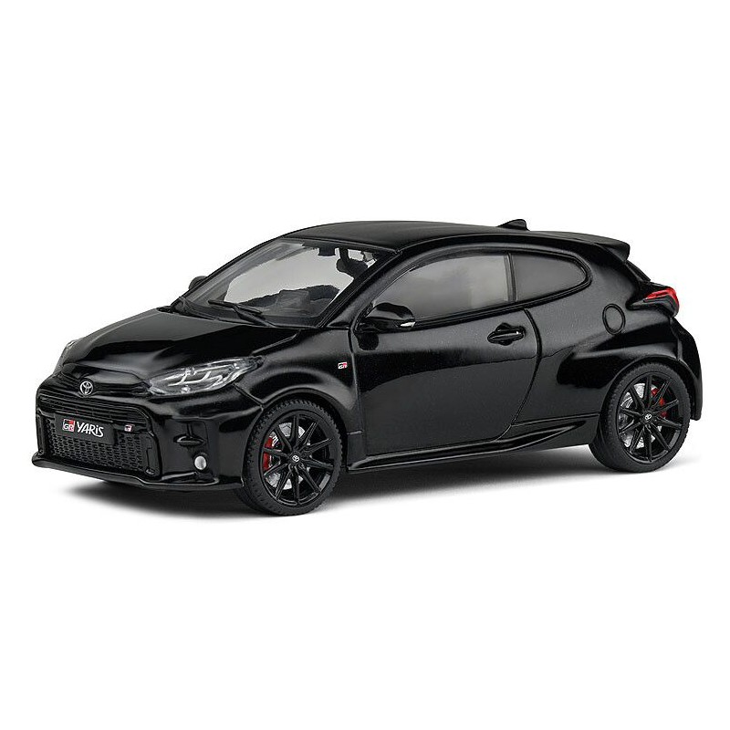 Toyota Yaris GR 1.6 Turbo, (Zwart) - 1:43 - Solido
