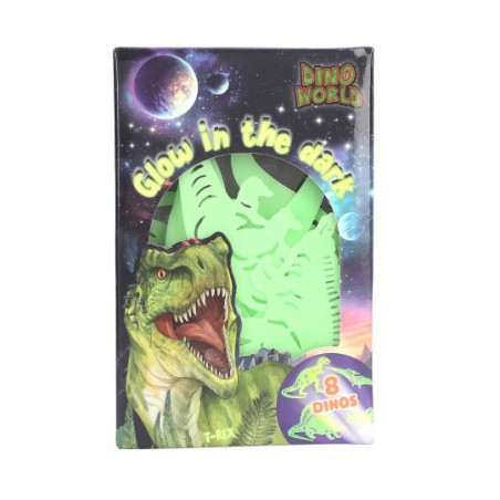 Dino World Glow in the dark stickers 12679