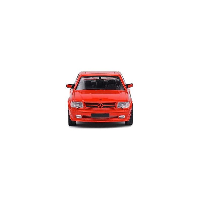 Mercedes Benz 560 SEC AMG Wide Body Signal '90  (Rood) - 1:43 - Solido