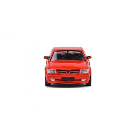 Mercedes Benz 560 SEC AMG Wide Body Signal '90  (Rood) - 1:43 - Solido