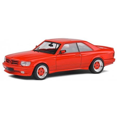 Mercedes Benz 560 SEC AMG Wide Body Signal '90  (Rood) - 1:43 - Solido