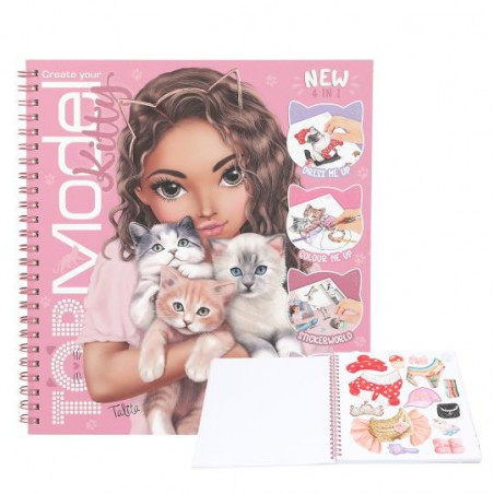 TOPModel create your Kitty kleurboek 13038