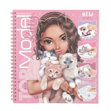 TOPModel create your Kitty kleurboek 13038