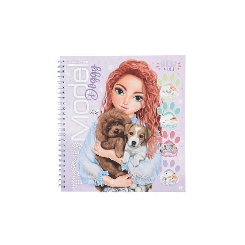 TOPModel create your Doggy kleurboek 13218