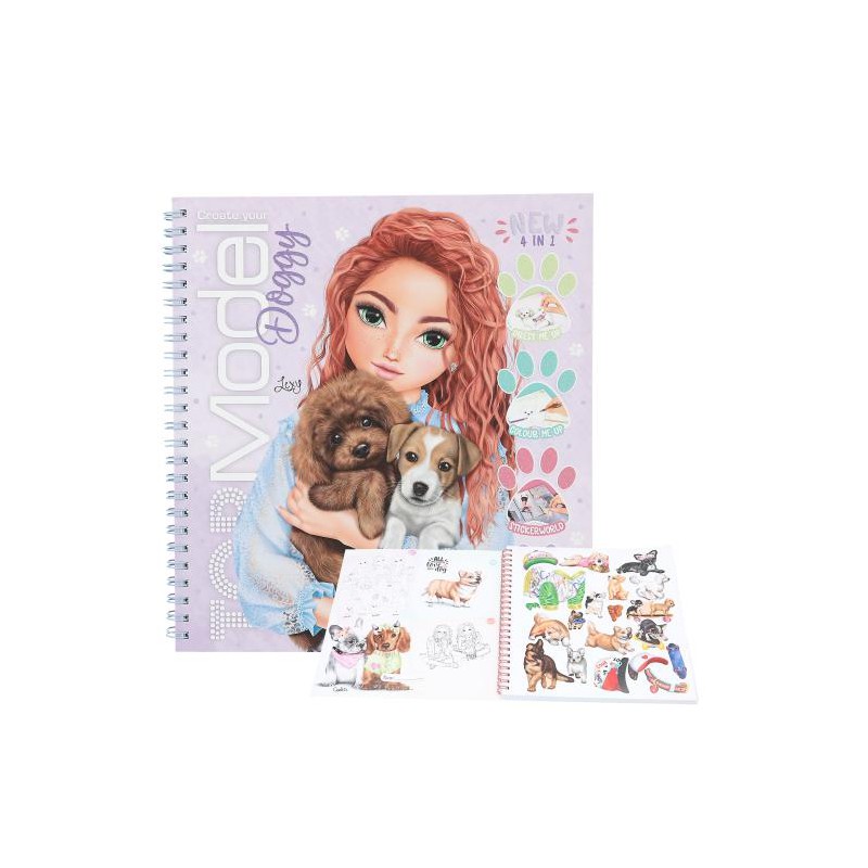 TOPModel create your Doggy kleurboek 13218