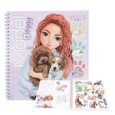 TOPModel create your Doggy kleurboek 13218