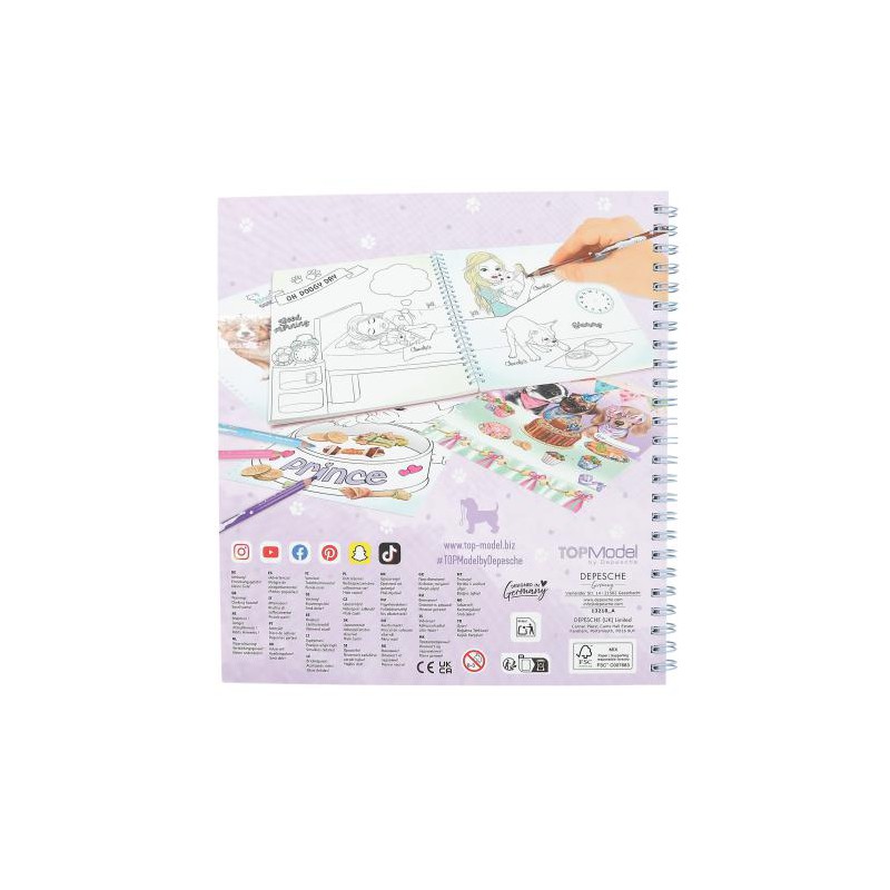 TOPModel create your Doggy kleurboek 13218