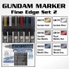 Gundam Marker Fine Edge Set 2 Gundam Marker Fine Edge Set 2