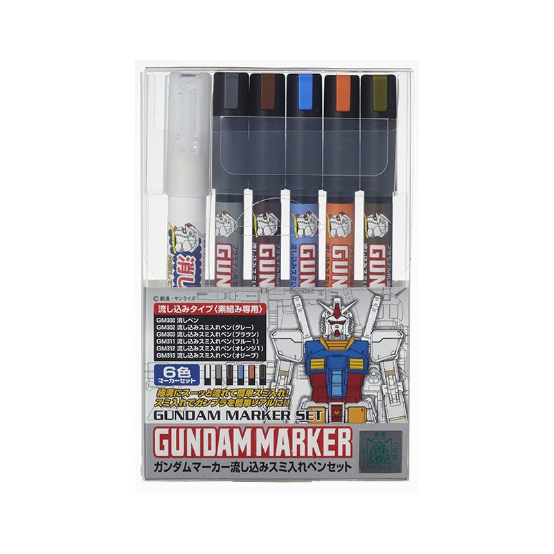 Gundam Marker Pouring Inking Set
