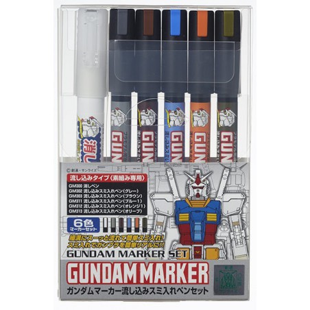 Gundam Marker Pouring Inking Set