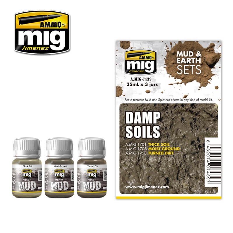 Damp Soils Mud & Earth Set, Ammo