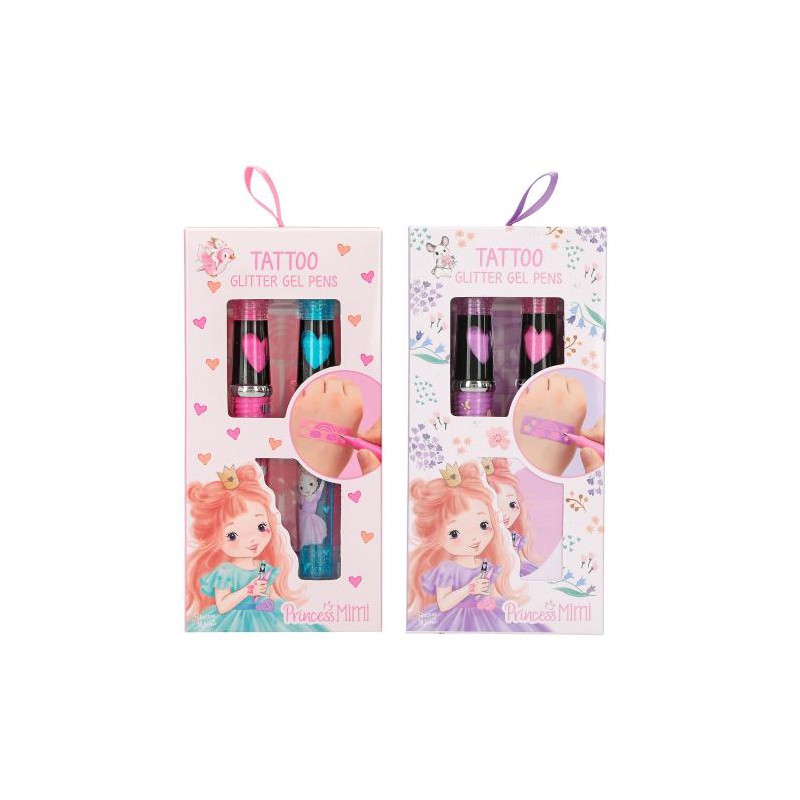 Princess Mimi tattoo glitter gelpennen 12324
