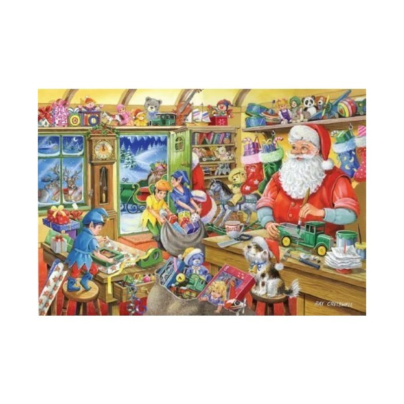 Santa's workshop Hop 500 stukjes