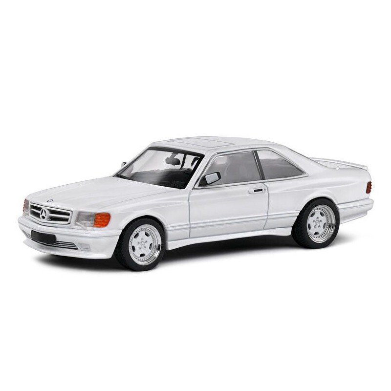 Mercedes Benz 560 SEC AMG Wide Body Signal '90  (Wit) - 1:43 - Solido
