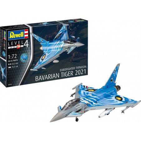 Eurofighter Typhoon Bavarian Tiger 2021, Revell