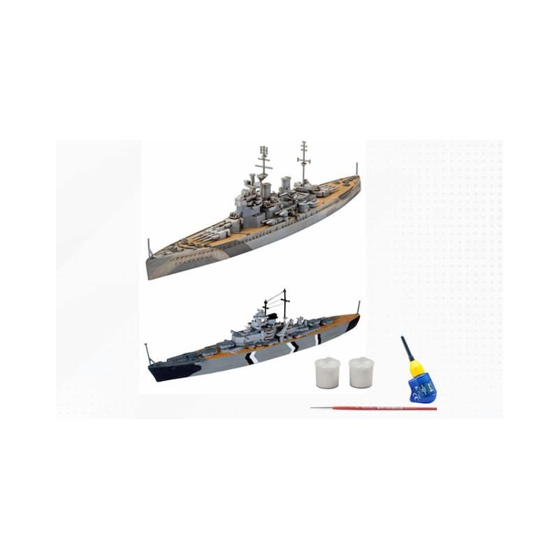 Diorama Set, Bismarck Battle 1:1200, Revell