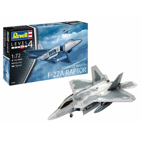 Start Set, F-22A Raptor Lockheed Martin - Revell