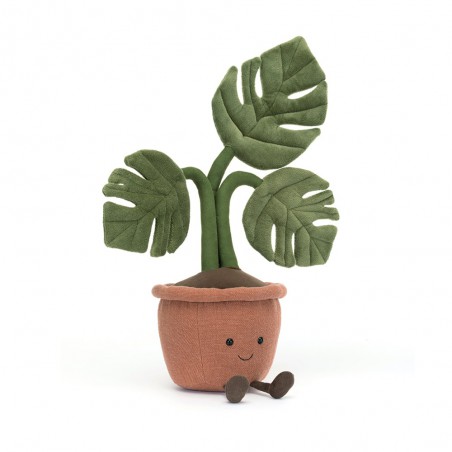 Amuseables monstera plant, Jellycat