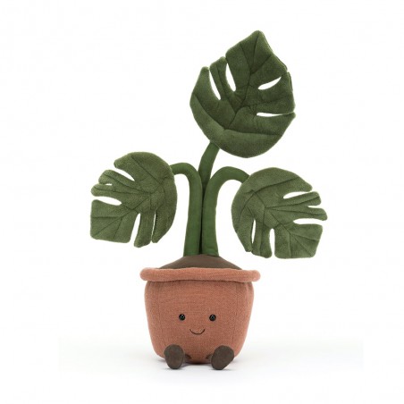 Amuseables monstera plant, Jellycat