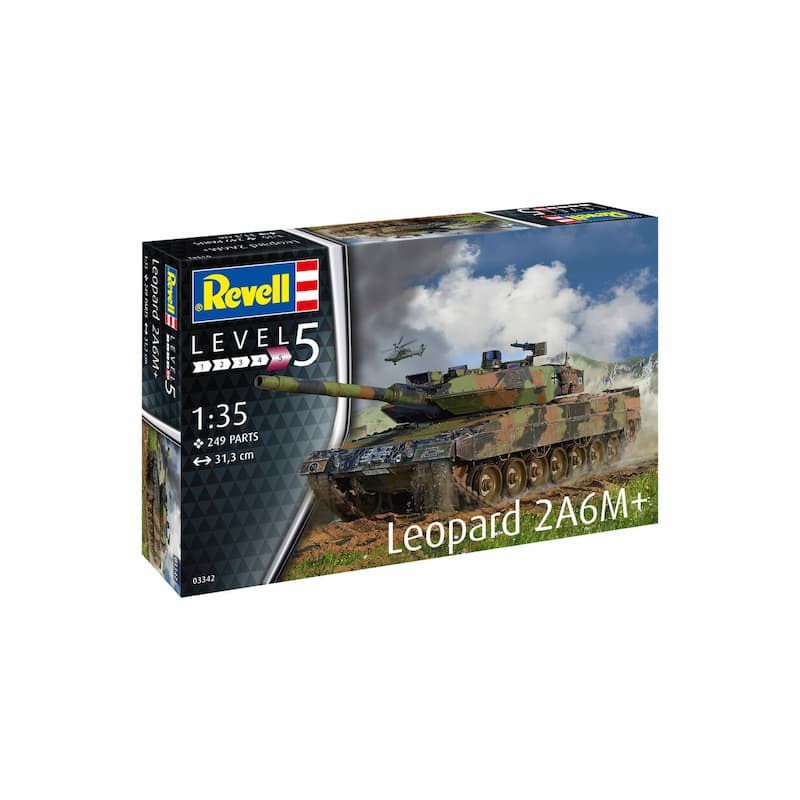 Start Set, Leopard 2A6M+, Revell