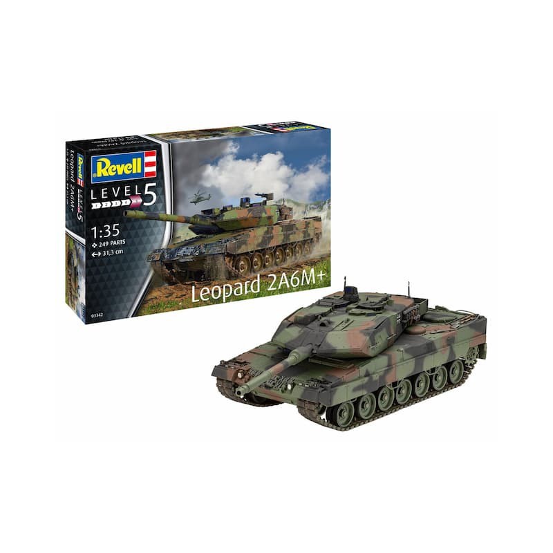 Start Set, Leopard 2A6M+, Revell