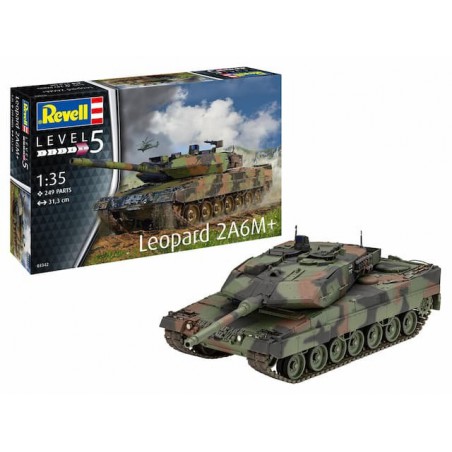 Start Set, Leopard 2A6M+, Revell