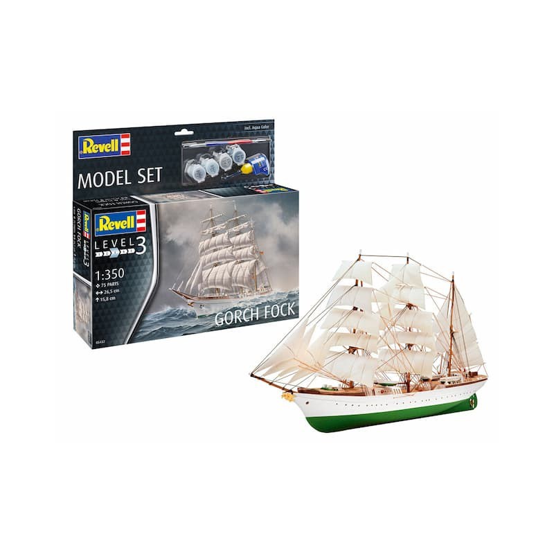 Start Set, Gorch Fock 1:350, Revell