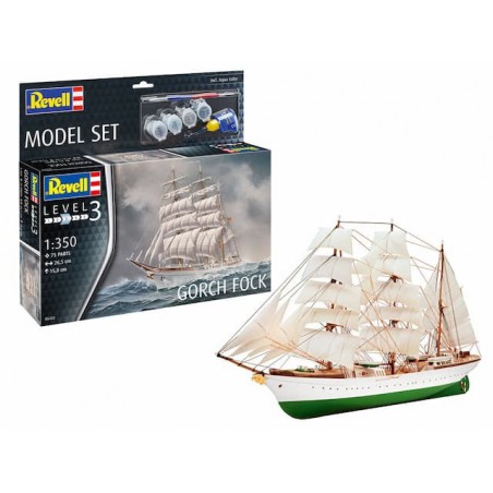 Start Set, Gorch Fock 1:350, Revell