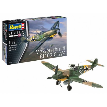 Messerschmitt Bf109 G-2/4 1:32, Revell