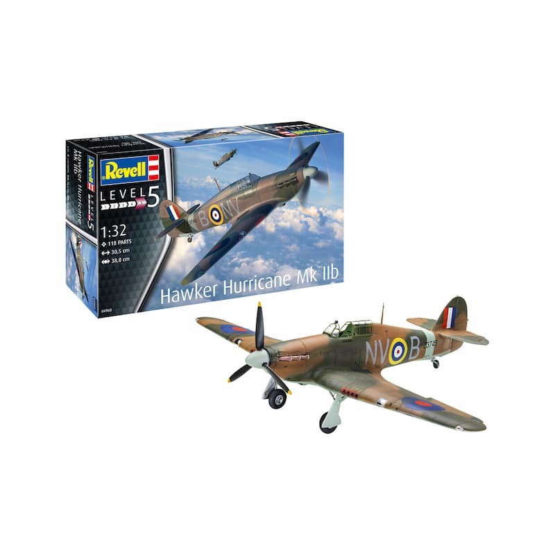 Hawker Hurricane mk IIb 1:32, Revell