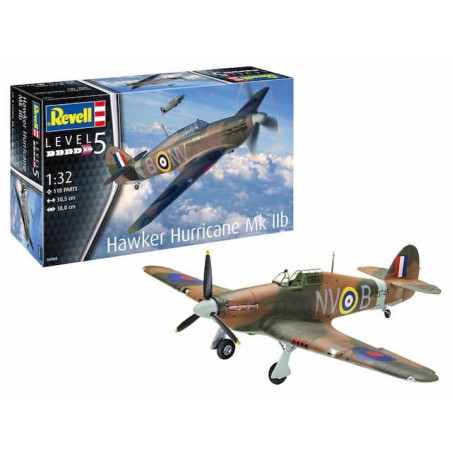 Hawker Hurricane mk IIb 1:32, Revell