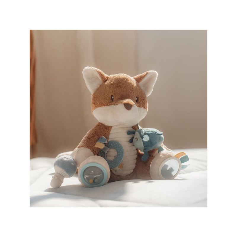 Activiteitenknuffel vos, Forest Friends GRS - Little Dutch