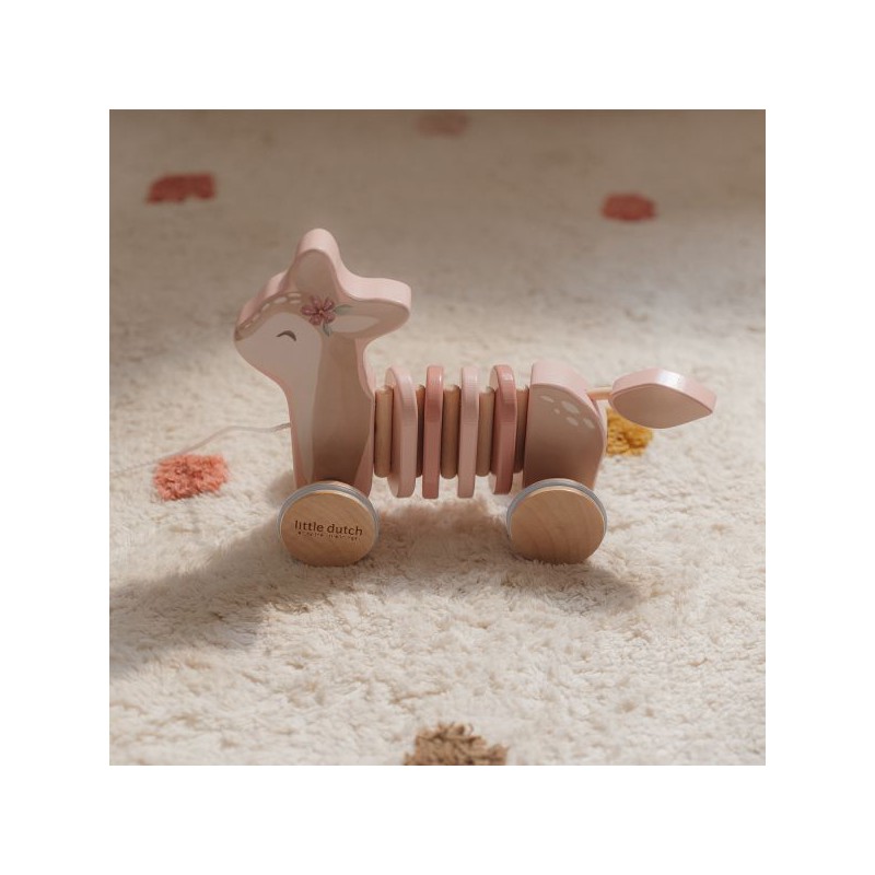 Trekdier hout hert, Fairy Garden FSC - Little Dutch