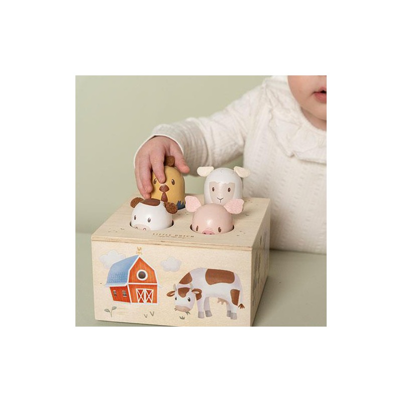 Pop-up speelgoed, Little Farm FSC - Little Dutch