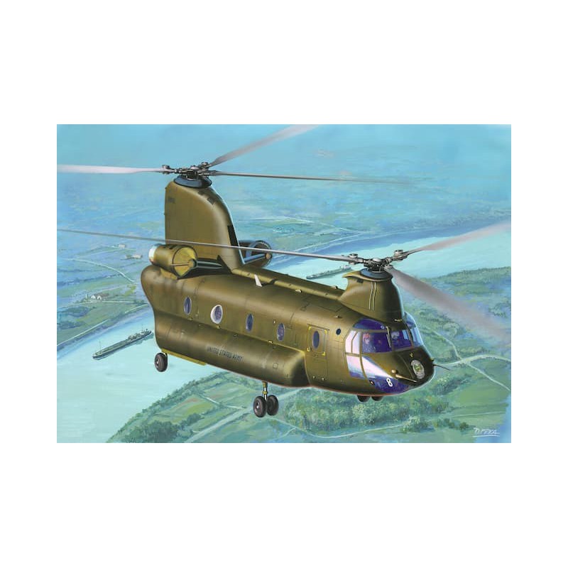 CH-47D Chinook 1:144, Revell