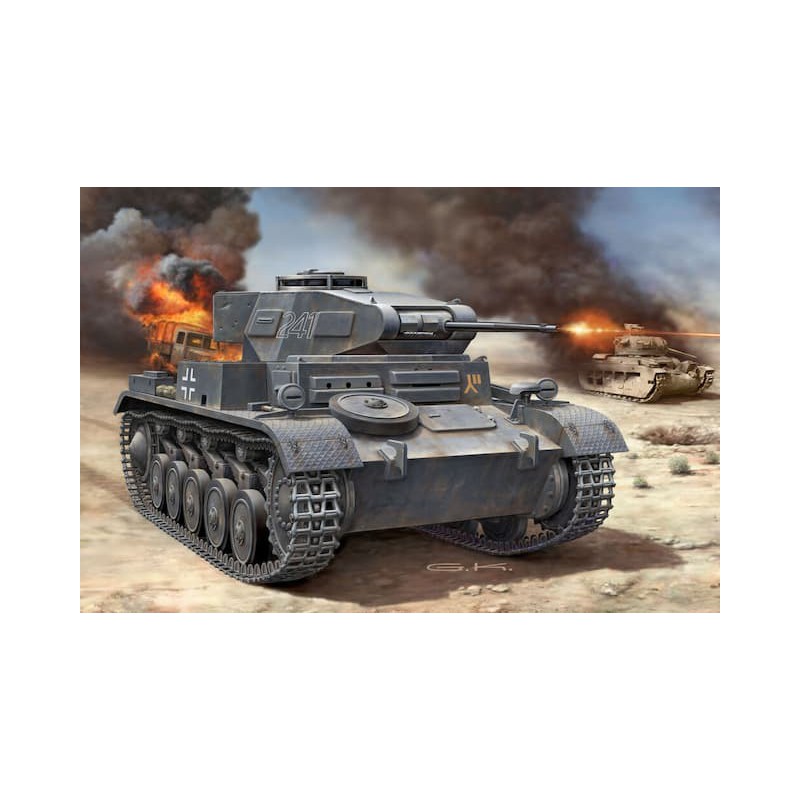 Start Set, PzKpfw II Ausf. F, Revell