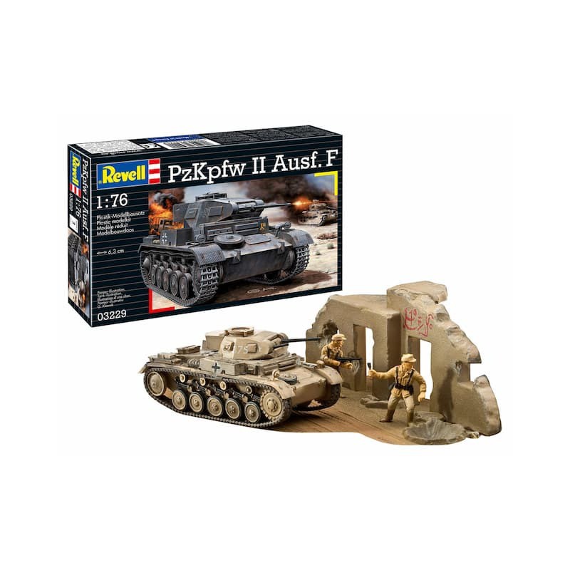 Start Set, PzKpfw II Ausf. F, Revell