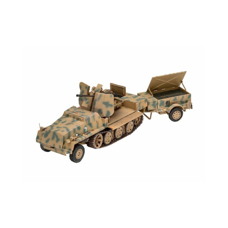 Start Set, sWS with Flak 43 and trailer 1:72, Revell