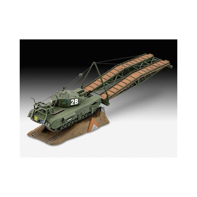 Start Set, Churchill A.V.R.E 1:76, Revell