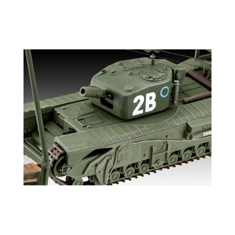 Start Set, Churchill A.V.R.E 1:76, Revell