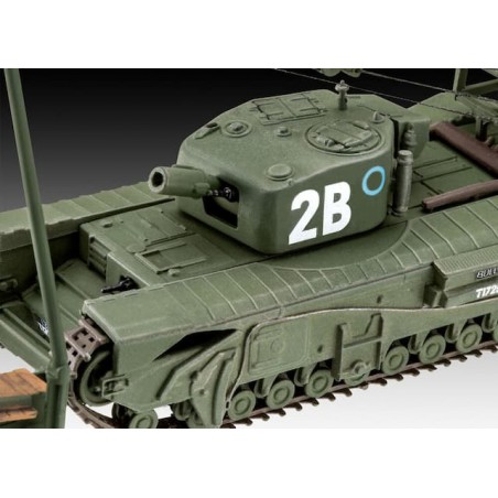 Start Set, Churchill A.V.R.E 1:76, Revell